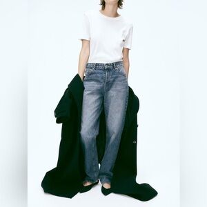 Straight high Jeans H&M